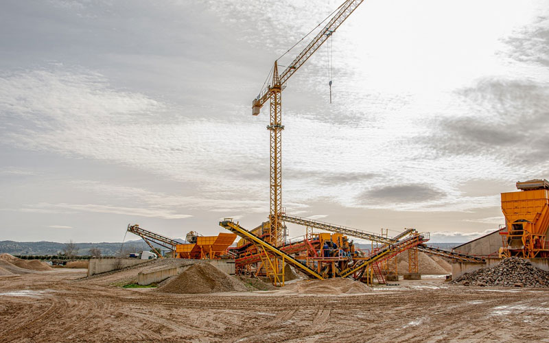 Construction Works With Material